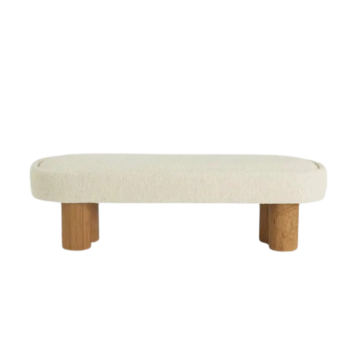 Baleka Boucle End of Bed Bench Seat